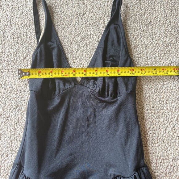Vintage Givenchy Swimwear – Black Skirted One Piece | Size 12 | Union Made - Picture 12 of 14